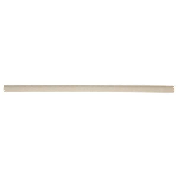 Daltile Hamilton Khaki 1/2 in. x 12 in. Ceramic Wall Jolly Trim Tile (0.04 sq. ft. / piece)