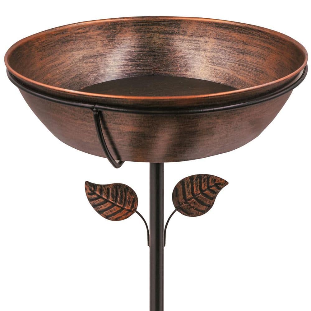 Metal Birdbath for Outdoors, Removable Bowl with Stable Upgrades Stake, Garden Yard Easy-Clean Birdbath, 1.4 Gallon price history on PriceWatchPro