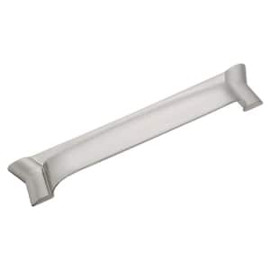 Wisteria Collection Cup 3 in. And 96 mm Center-to-Center Satin Nickel Cabinet Pull