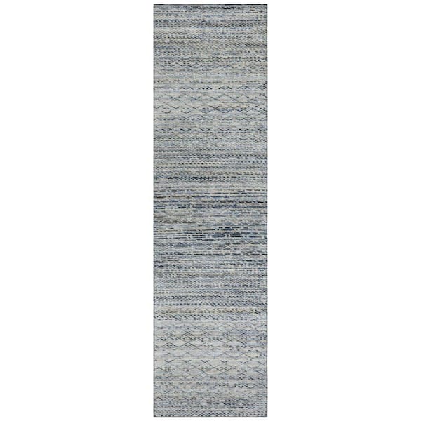 Chantille Machine Washable Indoor/Outdoor Abstract ACN2150 Linen 2 ft. 3 in. x 7 ft. 6 in. Runner Rug