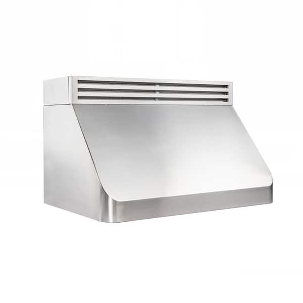 ZLINE Kitchen and Bath 30 in. 600 CFM Convertible Under Cabinet Range Hood in Stainless Steel