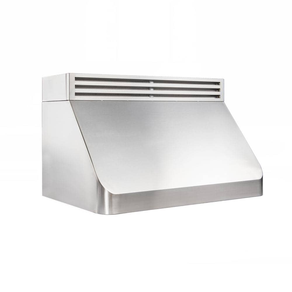 36 in. 600 CFM Convertible Under Cabinet Range Hood in Stainless Steel