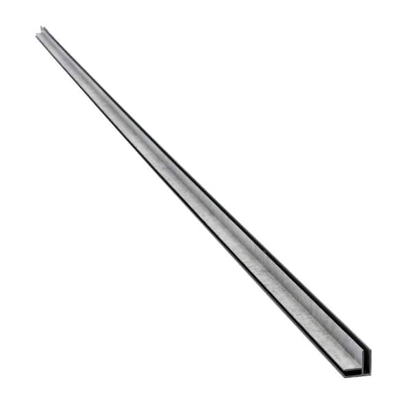 PALISADE Frost Nickel 94 in. Vinyl Backsplash Accessory Inside Corner Trim (5-Pack)