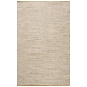 Montauk Green Olive 5 ft. x 8 ft. Solid Color Area Rug