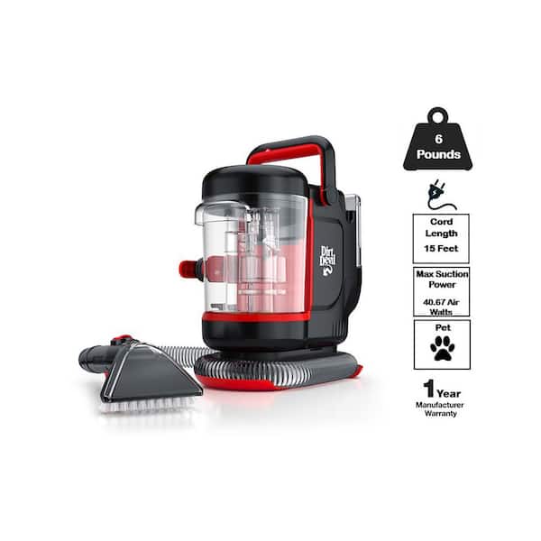 Dirt Devil - Portable Corded Spot Carpet Cleaner for Carpet and Upholstery with Powerful Suction, Pet Stain Remover, Carpet Shampooer