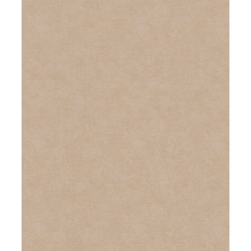 Flora Collection Orange Plain Linen Effect Shimmer Finish Non-Pasted Vinyl 