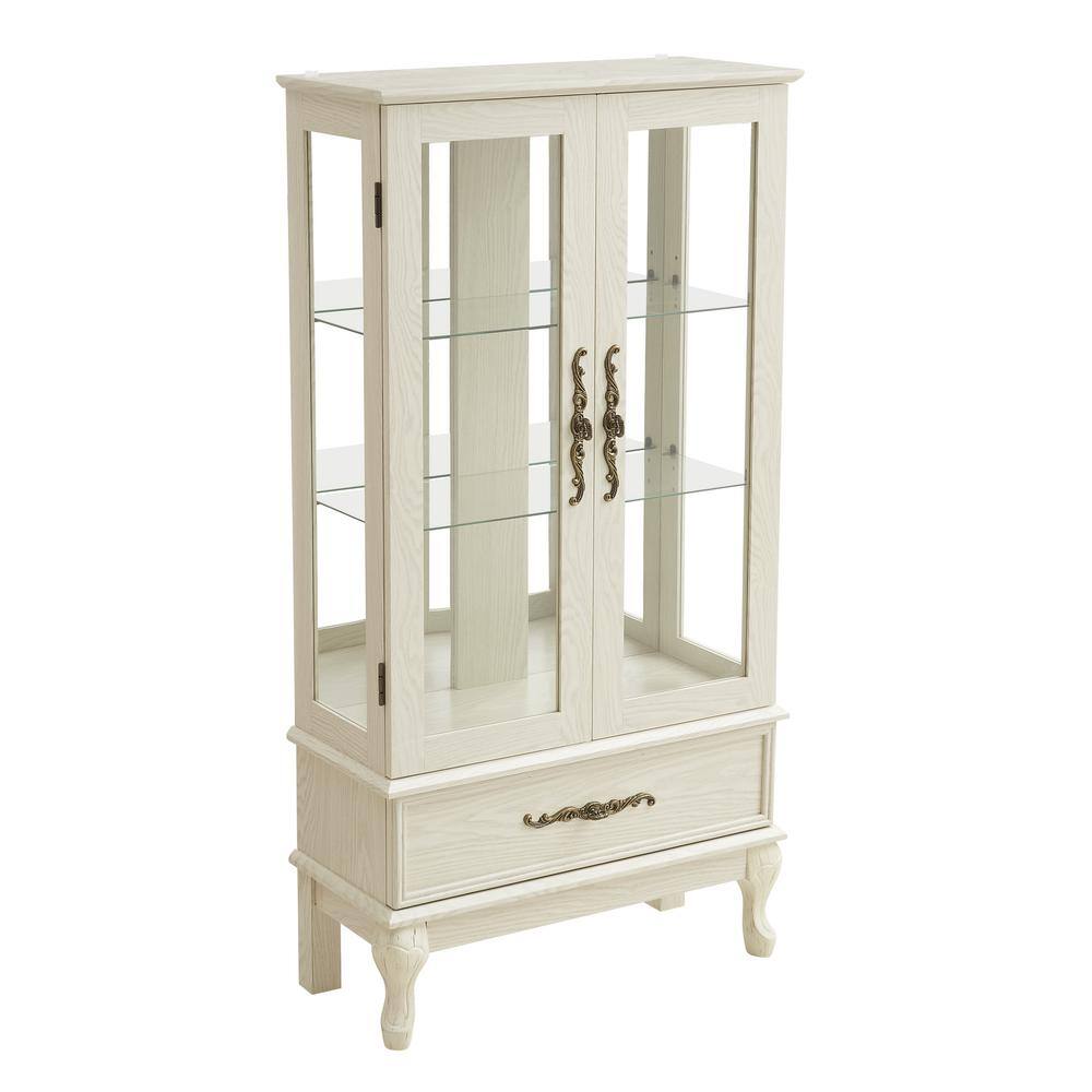 25.98 in. W x 11.81 in. D x 51.58 in. H Bathroom White Linen Cabinet price history on PriceWatchPro