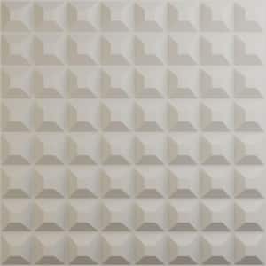 19 5/8 in. x 19 5/8 in. Bradford EnduraWall Decorative 3D Wall Panel, Satin Blossom White (Covers 2.67 Sq. Ft.)