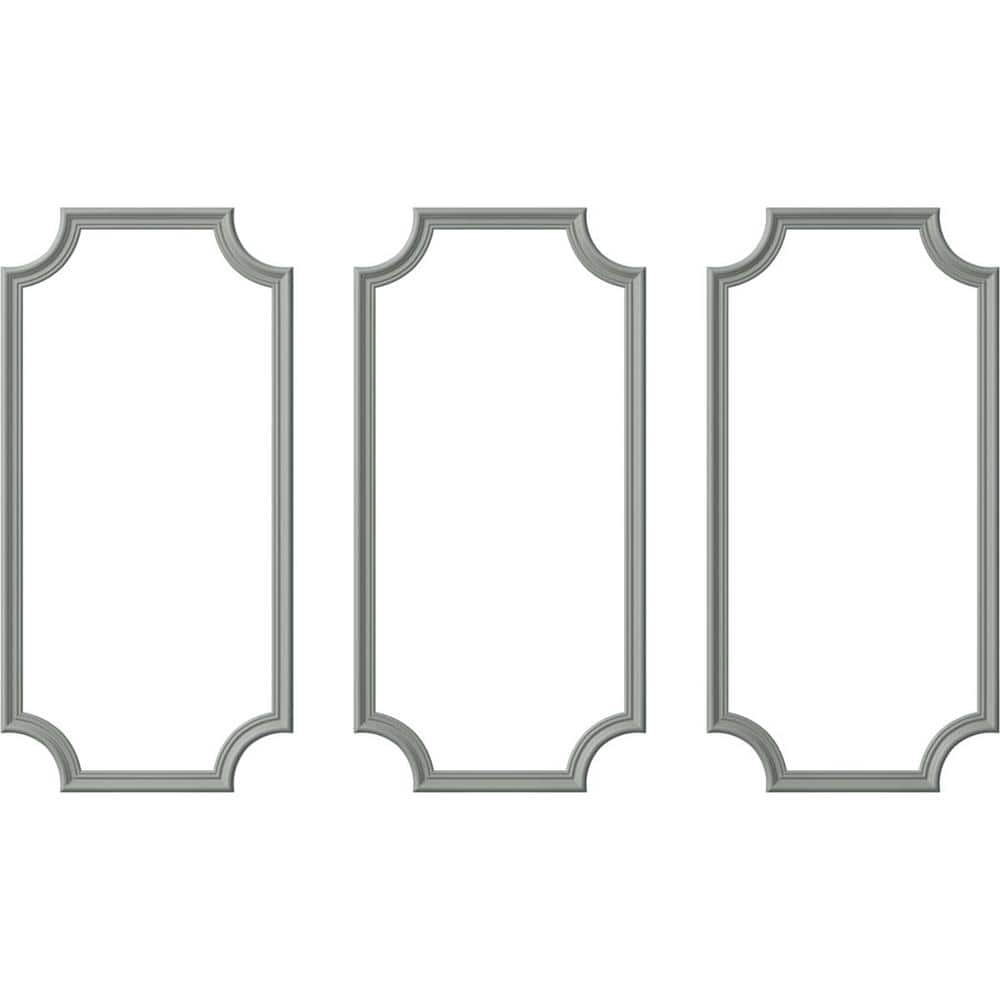 24 in. W x 48 in. H Unfinished Polyurethane Claremont Panel Moulding Kit (Triple Panel) price history on PriceWatchPro