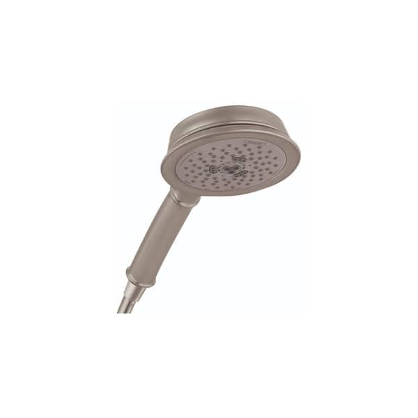 Hansgrohe Croma C 100 3-Spray Wall Mount Handheld Shower Head 2.5 GPM in Brushed Nickel