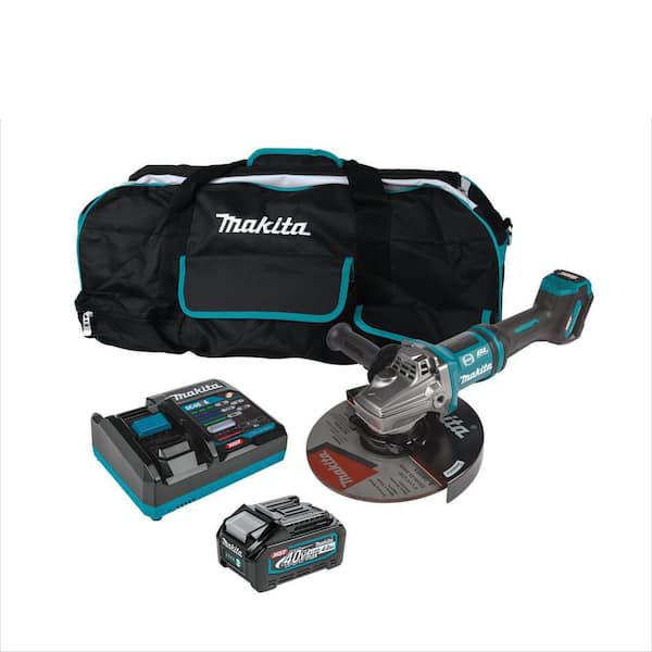 40V Max XGT Brushless Cordless 7 in./9 in. Paddle Switch Angle Grinder Kit with Electric Brake, AWS Capable (4.0Ah)