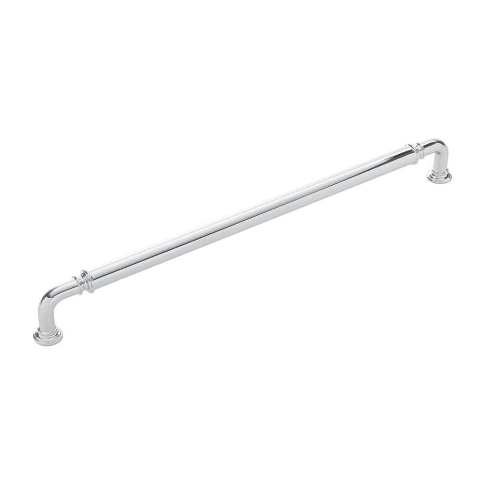 Berkshire Collection 12 in (305mm) Center to Center Polished Chrome Bar Cabinet Pull price history on PriceWatchPro