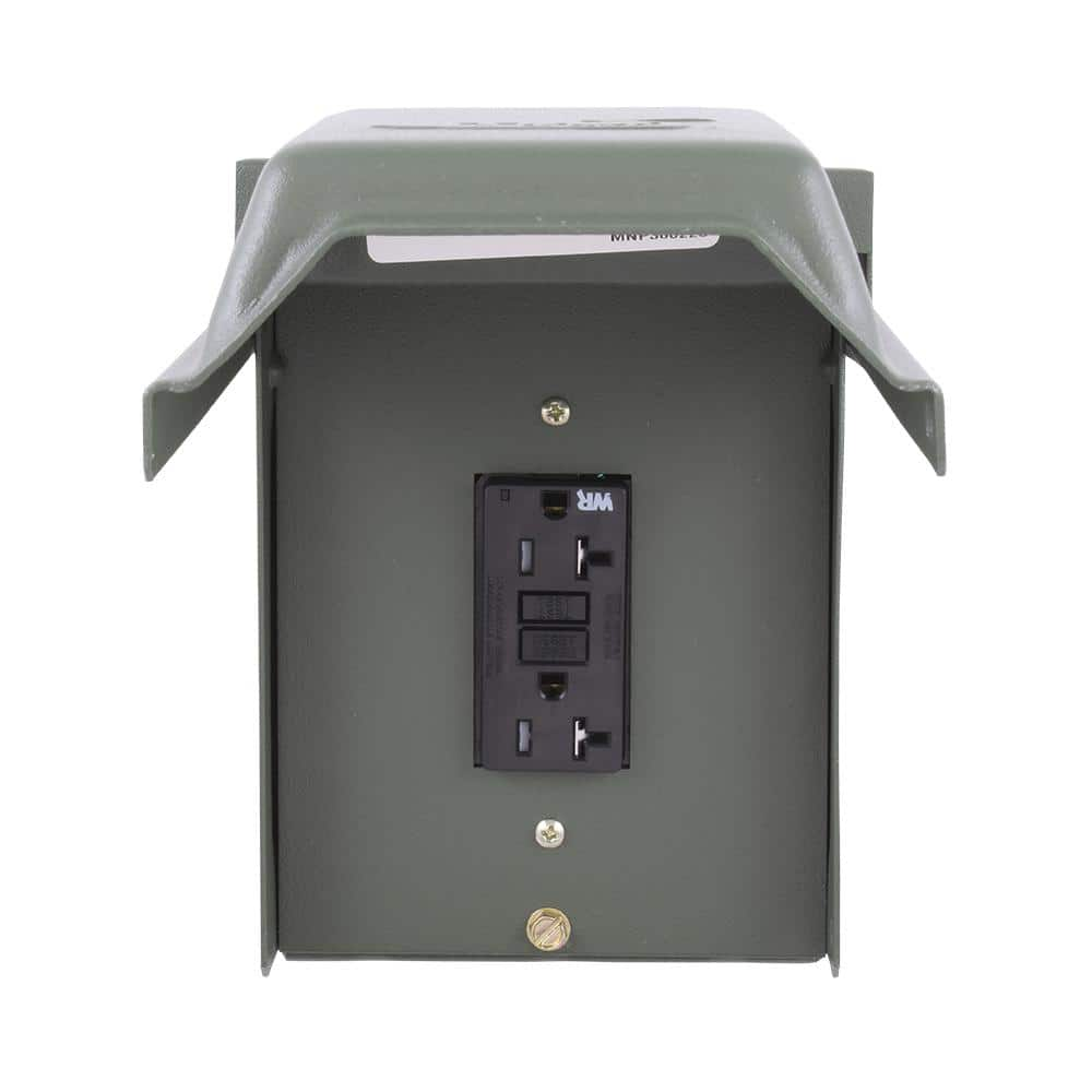 UPC 784567301557 product image for 20 Amp Backyard Outlet with GFI Receptacle | upcitemdb.com