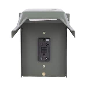 20 Amp Backyard Outlet with GFI Receptacle