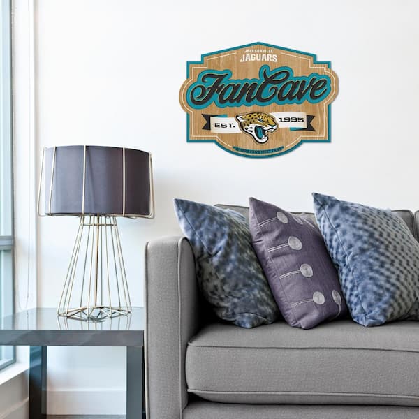 Fan Creations 7846139328 16 in. Jacksonville Jaguars Sign Door Hanger