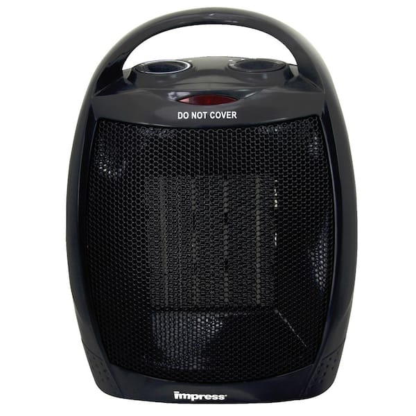 Impress 1,500-Watt Electric Ceramic Space Heater with Thermostat