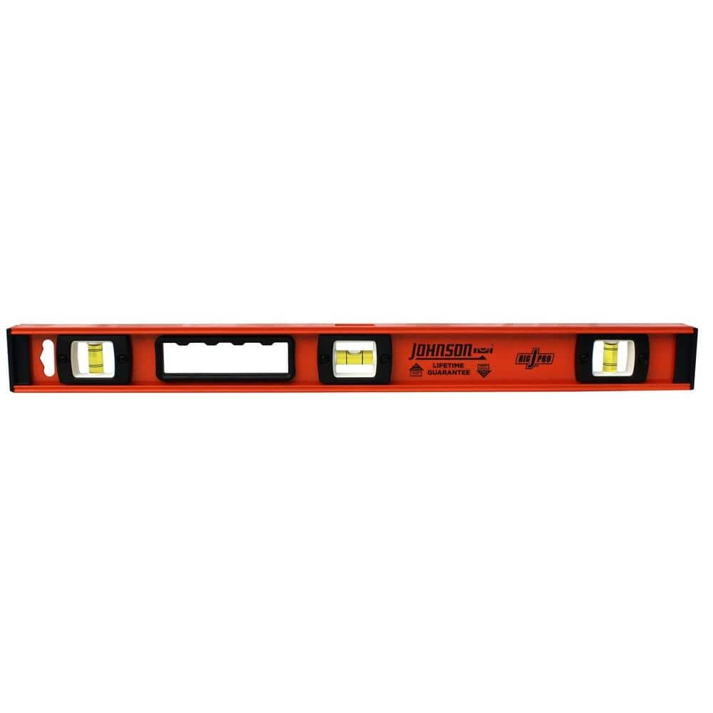 Johnson Level  24  Big J Pro® Heavy Duty I-Beam Aluminum Level