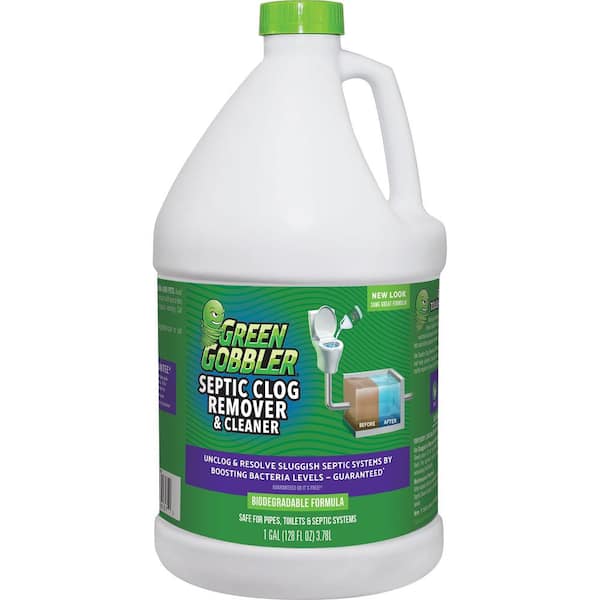 Green Gobbler 1 Gal. Septic Clog Remover and Cleaner