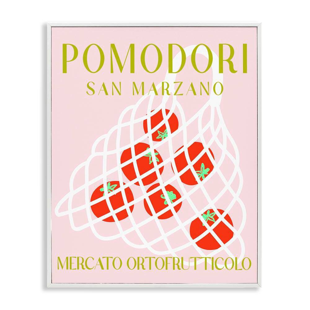 Modern Tomato Fruit Market by Daphne Polselli White Framed Food Giclee Art Print 14 in. x 11 in. price history on PriceWatchPro