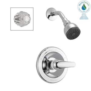 Core Single Handle 1-Spray Shower Faucet 1.75 GPM with Pressure Balance in. Chrome (Valve Included)