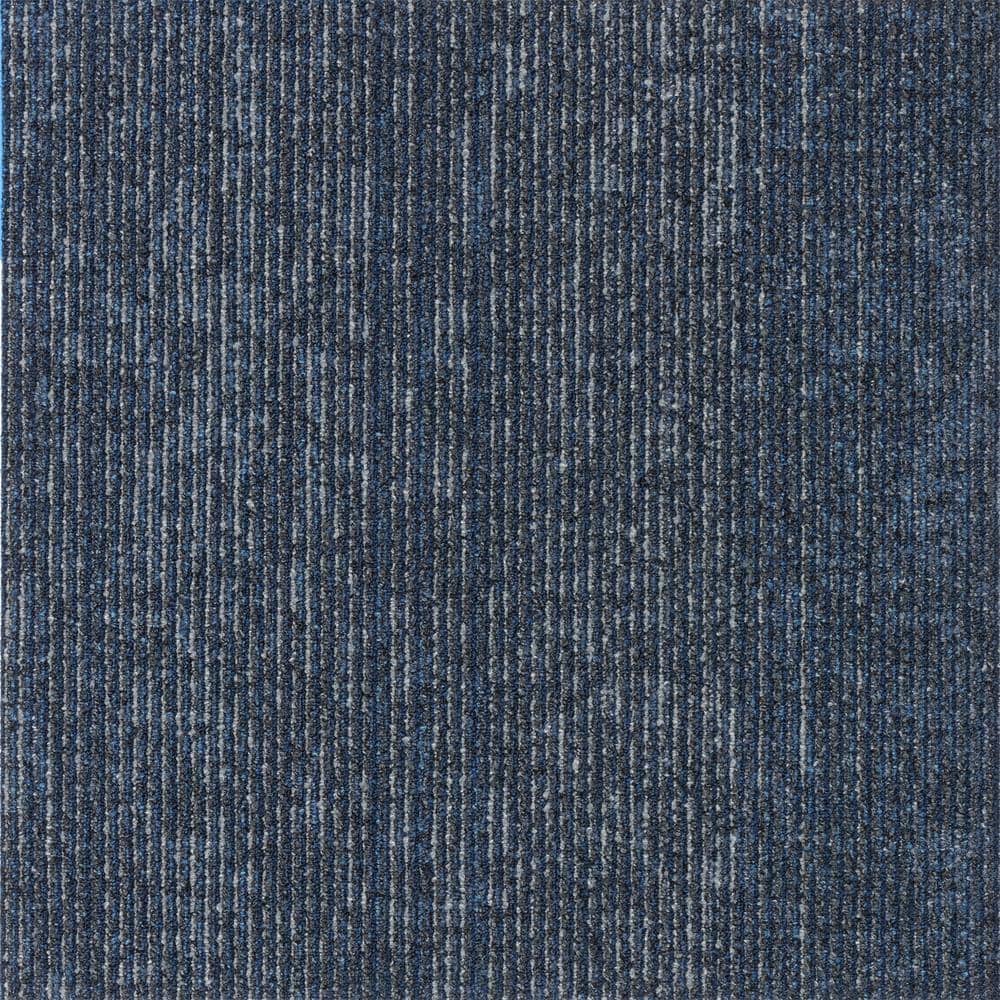 Elite Single Loring Heights Blue Com/Res 24 in. x 24 in. Adhesive Carpet Tile square W/Cush 1 tiles/Case 1 sq. ft. price history on PriceWatchPro