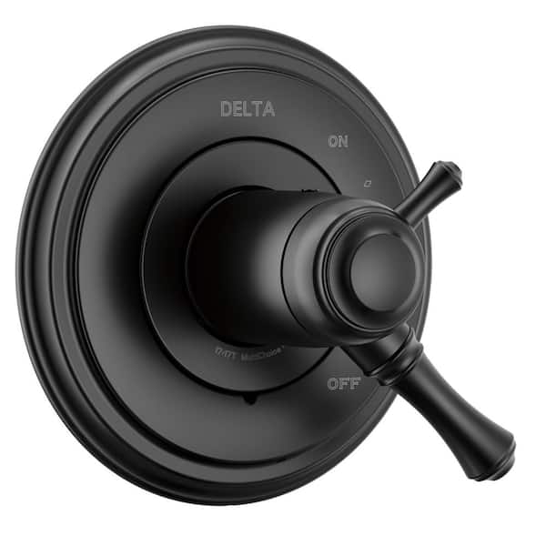 Cassidy TempAssure 2-Handle Valve Tim Kit in Matte Black (Valve Not Included)