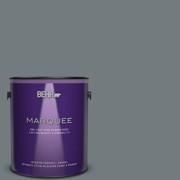 BEHR MARQUEE 1 gal. #PPU25-19 Ocean Swell Eggshell Enamel Interior Paint & Primer