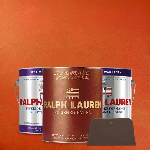 Ralph Lauren 1 gal. Fresh Citrine Copper Polished Patina Interior Specialty Paint Kit