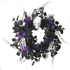 National Tree Company 20 in. Halloween Wreath RAH-W060189-6 - The Home ...