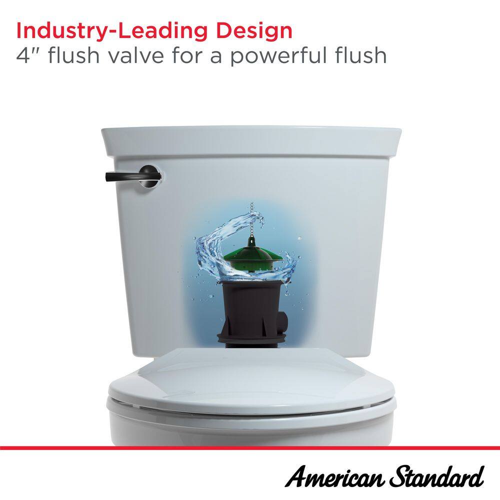 Champion Pro White Elongated High Efficiency Two-Piece Toilet