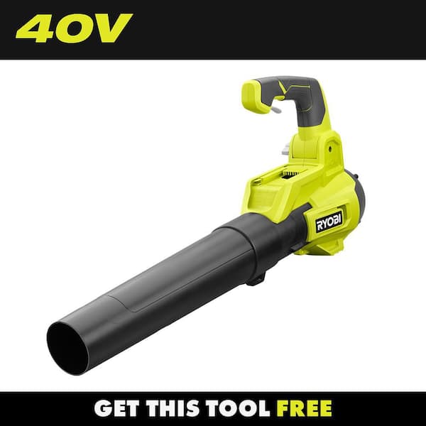 40V 120 MPH 450 CFM Cordless Battery Variable-Speed Jet-Fan Blower (Tool-Only)