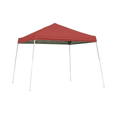 ShelterLogic 12 ft. W x 12 ft. D Sports Series Slant-Leg Pop-Up Canopy ...