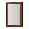 18x26 Rustic Wood Farmhouse Bathroom Vanity Mirror