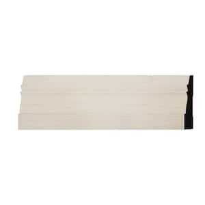 WM631 0.56 in. D x 3.25 in. W x 6 in. L Wood (Maple) Baseboard Moulding Sample