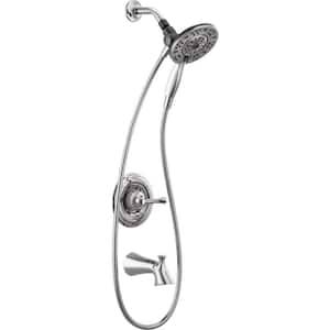 Chamberlain In2ition Single-Handle 4-Spray Tub and Shower Faucet in Chrome (Valve Included)