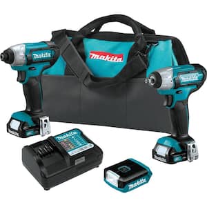 12V max CXT Lithium-Ion Cordless 3-piece Combo Kit (Impact Driver/Impact Wrench/Flashlight) 1.5 Ah