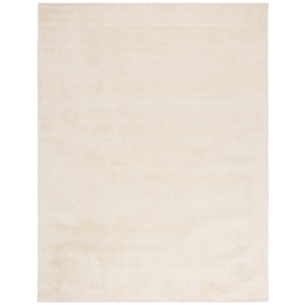 Mirage 8 ft. x 10 ft. Gold Scandinavian Linear Textured Area Rug