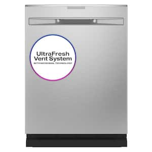 GE Profile 24 Built-In Dishwasher with Hidden Controls in