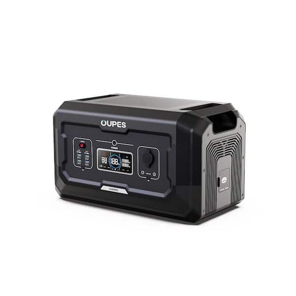 Battery Generator 2048Wh B2 Extra Battery 2000-Watt Output Solar Generator Backup for Home Use