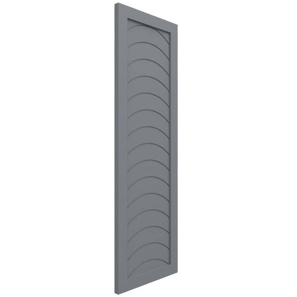 Ekena Millwork EnduraCore Kyoto Modern Style 12-in W x 53-in H
