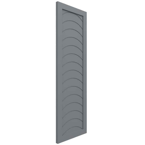 Ekena Millwork EnduraCore Kyoto Modern Style 15-in W x 52-in H