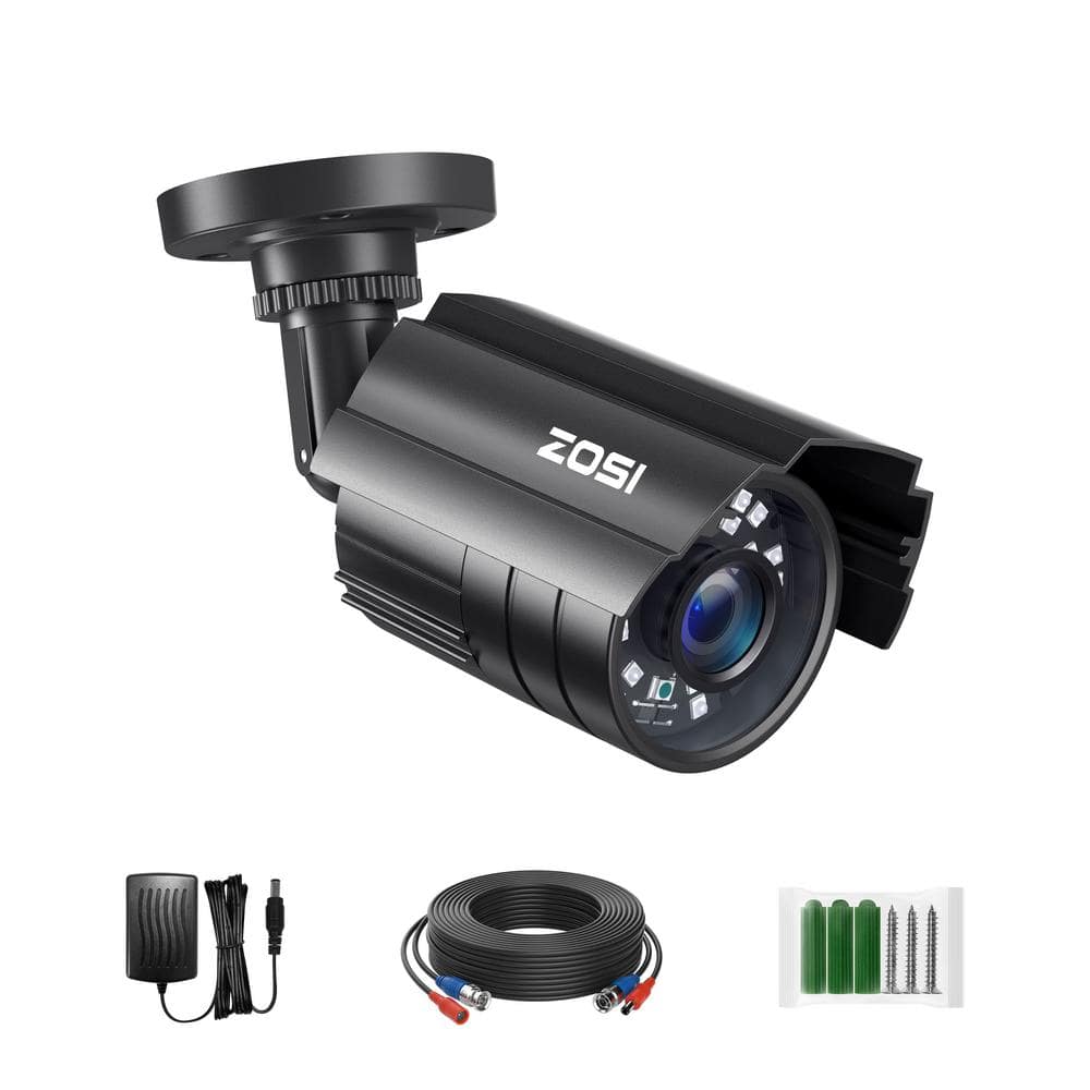 ZOSI Wired 1080p Outdoor/Indoor Bullet Security Camera 4-in-1 ...