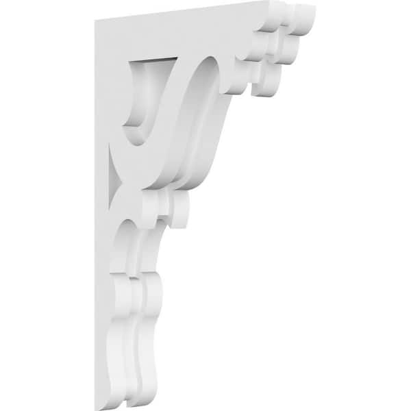 Ekena Millwork Cornelia 1.5 in. W x 11 in. H x 6.5 in. D Signature Urethane Polyurethane Corbel