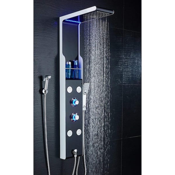 Finelylove Shower Rack For Shower Head,Water Tap Shower Shelves
