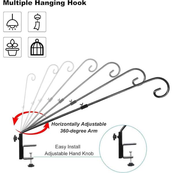 Ashman Heavy Duty Deck Hook 37 Inch Double Forged Metal | INDIA Ashman Heavy Duty Deck Hook 37 Inch Double Forged Metal | INDIA