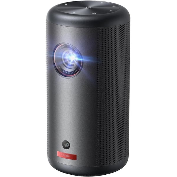 1920 x 1080 Capsule 3 GTV Projector, 1080P Smart Mini Projector with Wi-Fi, 2.5 Hours of Playtime, 120-Inch Display