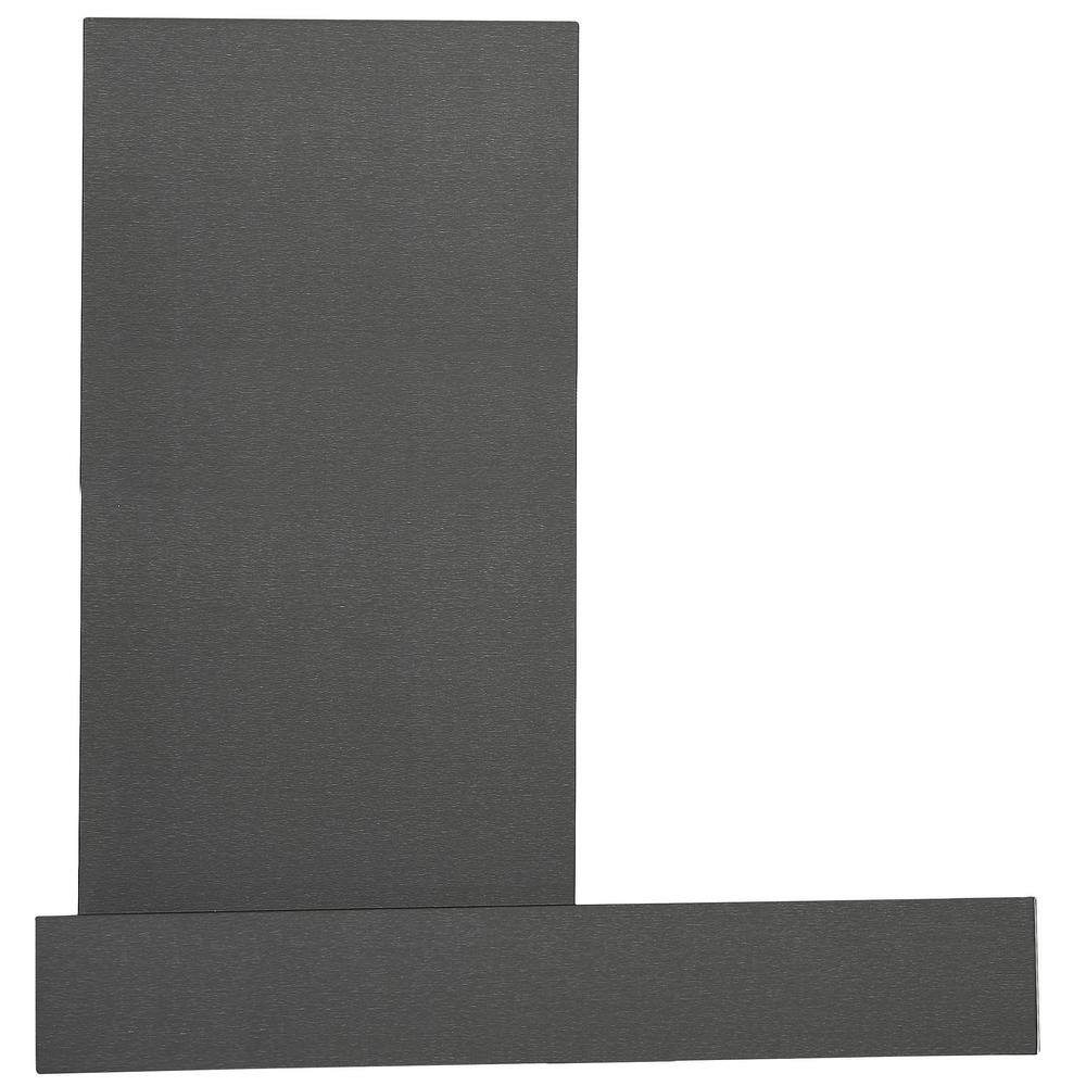 30" Black Stainless Steel Convertible Wall Mount Range Hood