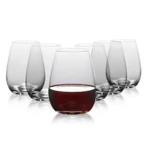 15.50 oz. Stemless Wine Glasses (Set of 6)