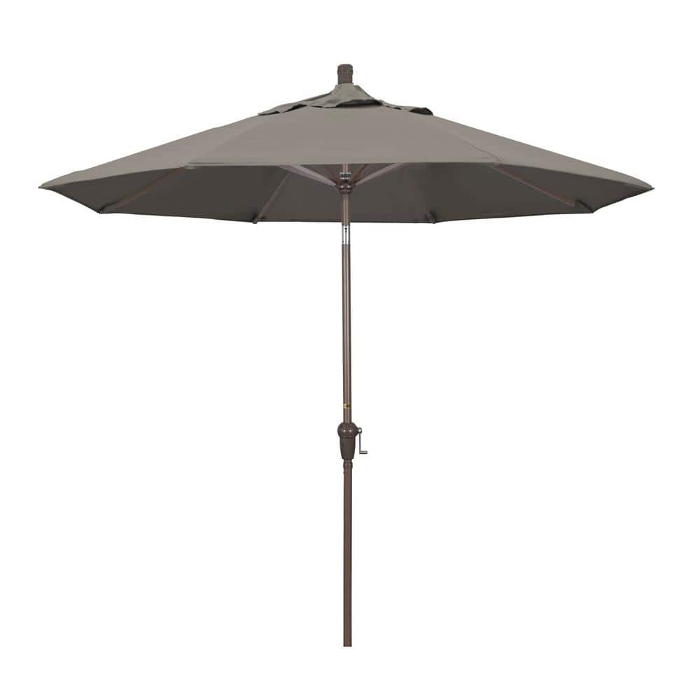 9 ft. Aluminum Auto Tilt Patio Umbrella in Taupe Pacifica price history on PriceWatchPro