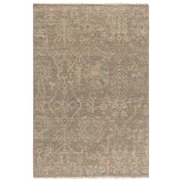 Izmir 6 ft. x 9 ft. Beige/Gray Persian Area Rug